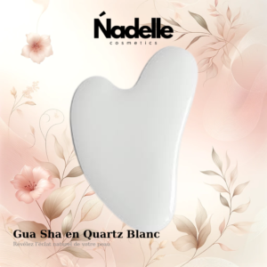 Gua Sha en Quartz Blanc